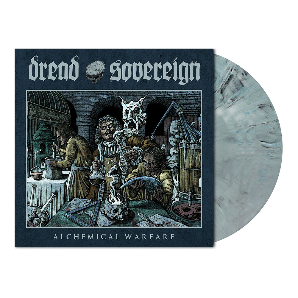 Dread Sovereign (Alchemical Warfare) Slate Blue Grey Marbled Vinyl