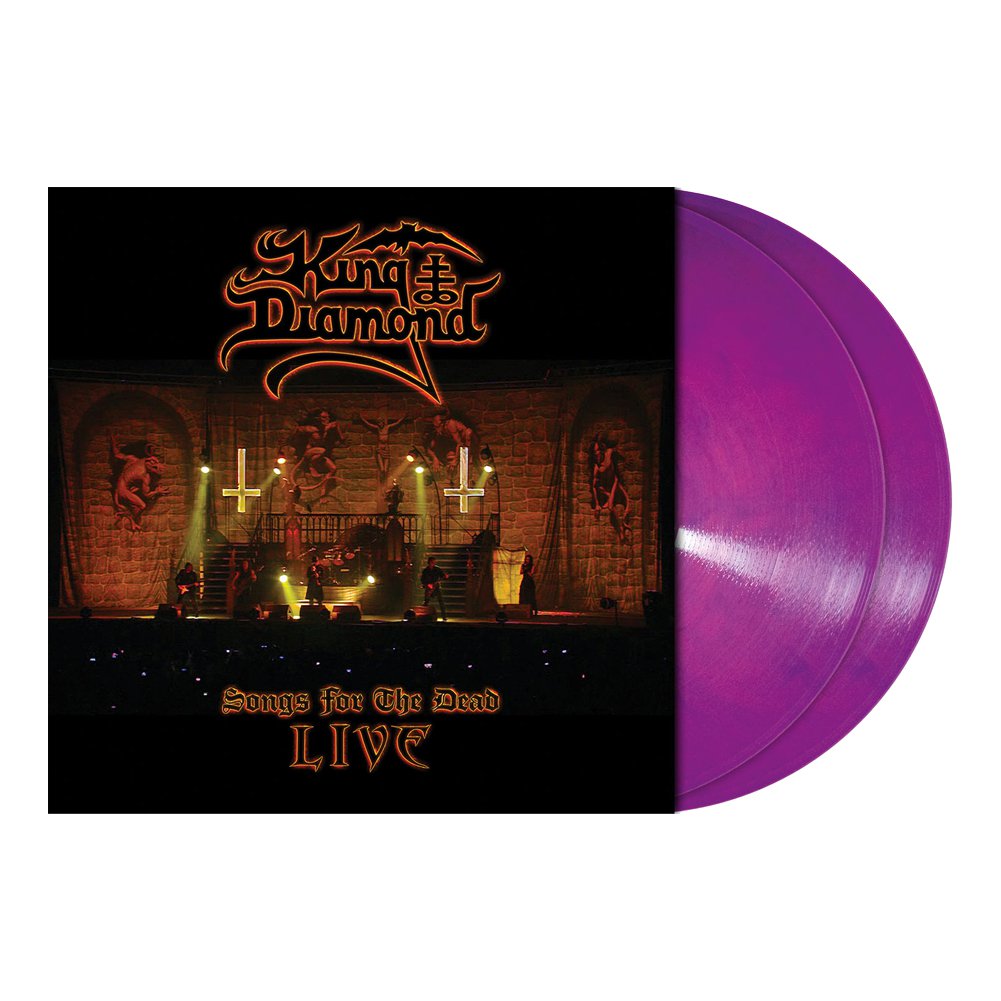 King Diamond (Songs For The Dead Live) 2xPink/Blue Marbled Vinyl