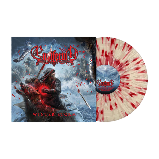 Ensiferum (Winter Storm) Blood On Ice Splatter Vinyl