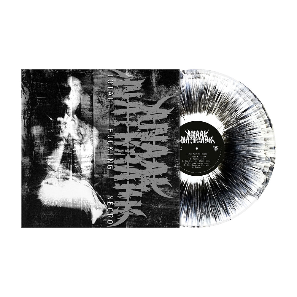 Anaal Nathrakh (Total Fucking Necro) White/Black Dust Splatter Vinyl