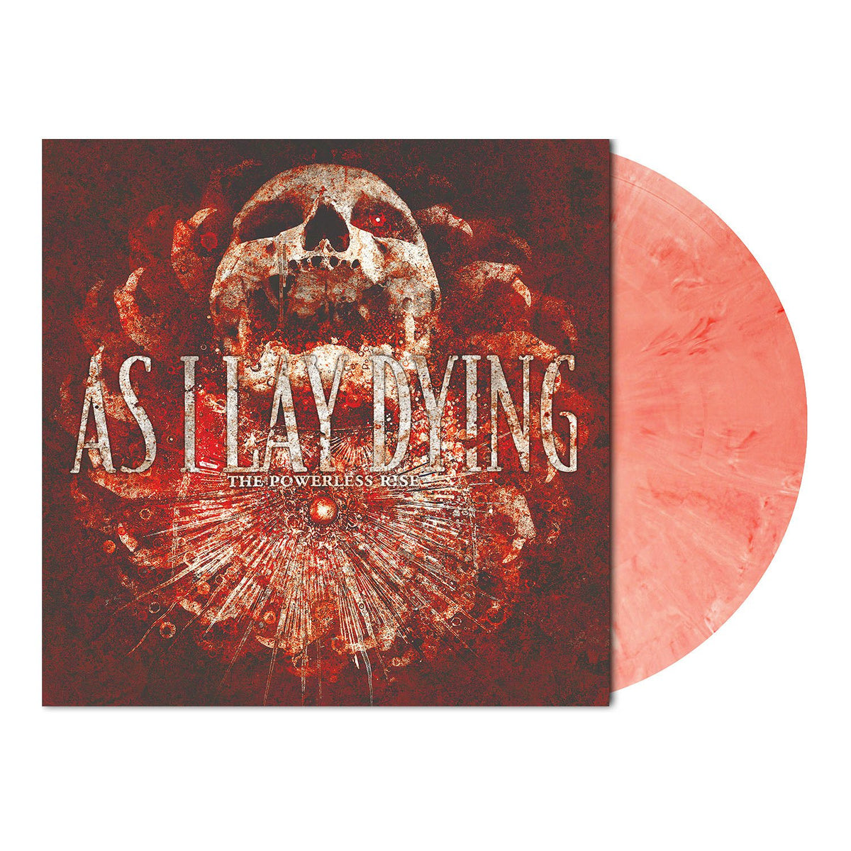 Popeless Riser As I Lay Dying - The Powerless Rise | Red/White Marbled Vinyl – Metal ...