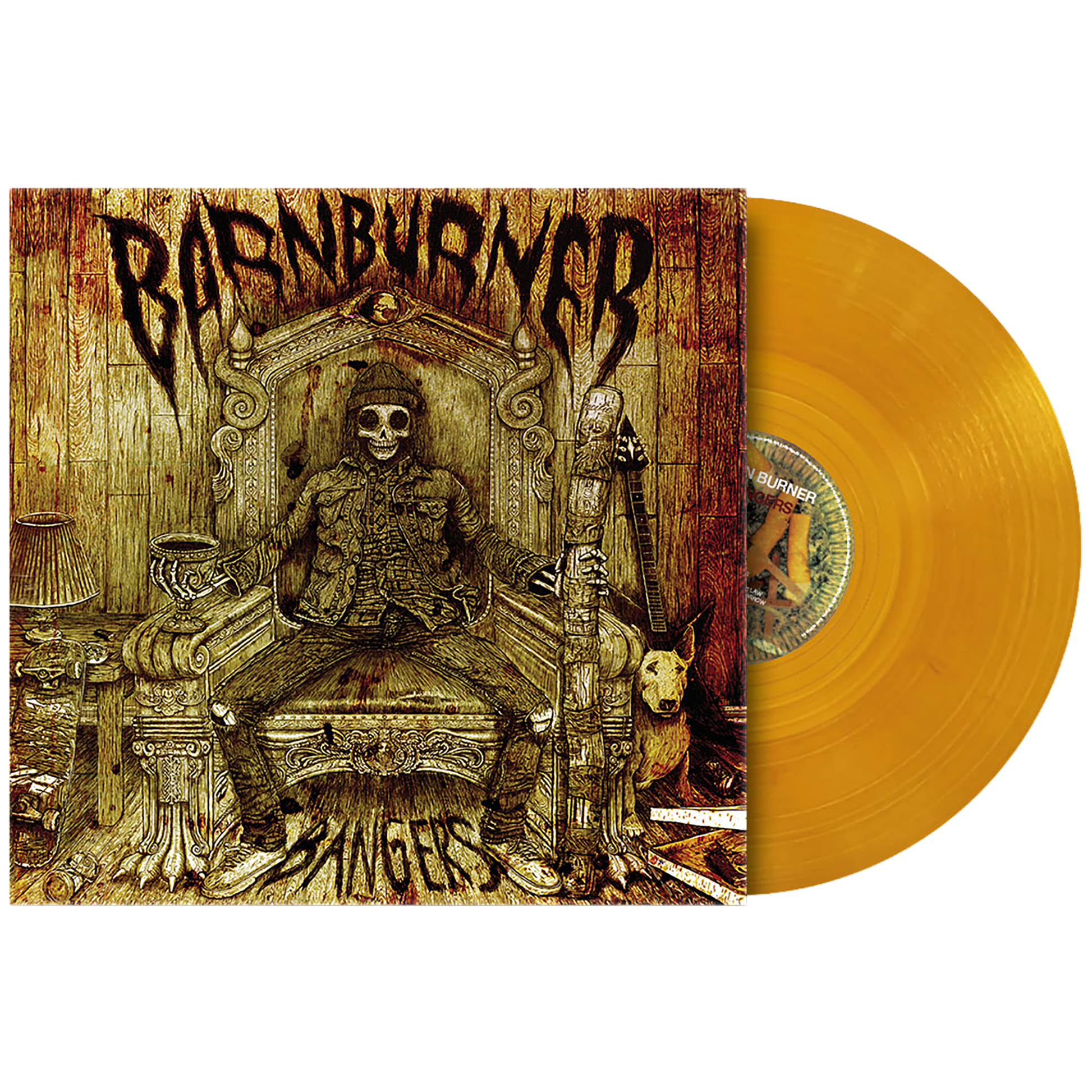 Barn Burner (Bangers) Orange Crystal Vinyl