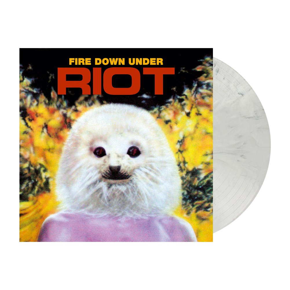 Riot (Fire Down Under) Arctic White Marbled Vinyl