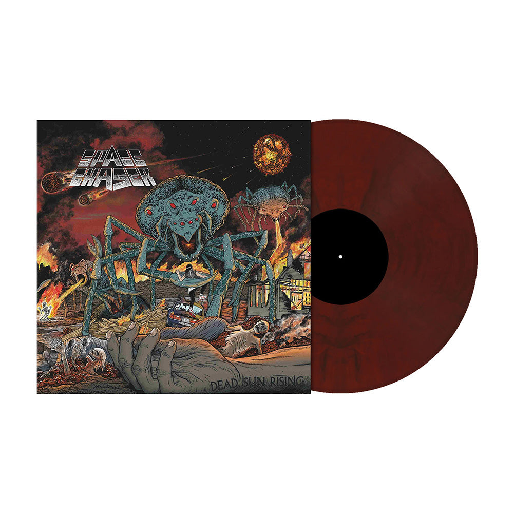 Sun Rising Vinyl Space Chaser - Dead Sun Rising | Clear/Brown Marbled Vinyl – Metal ...