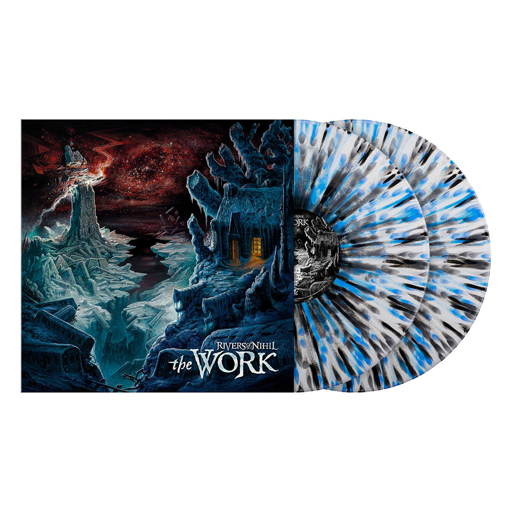 Rivers of Nihil (The Work) 2xSilver/Blue/Black Splatter Vinyl