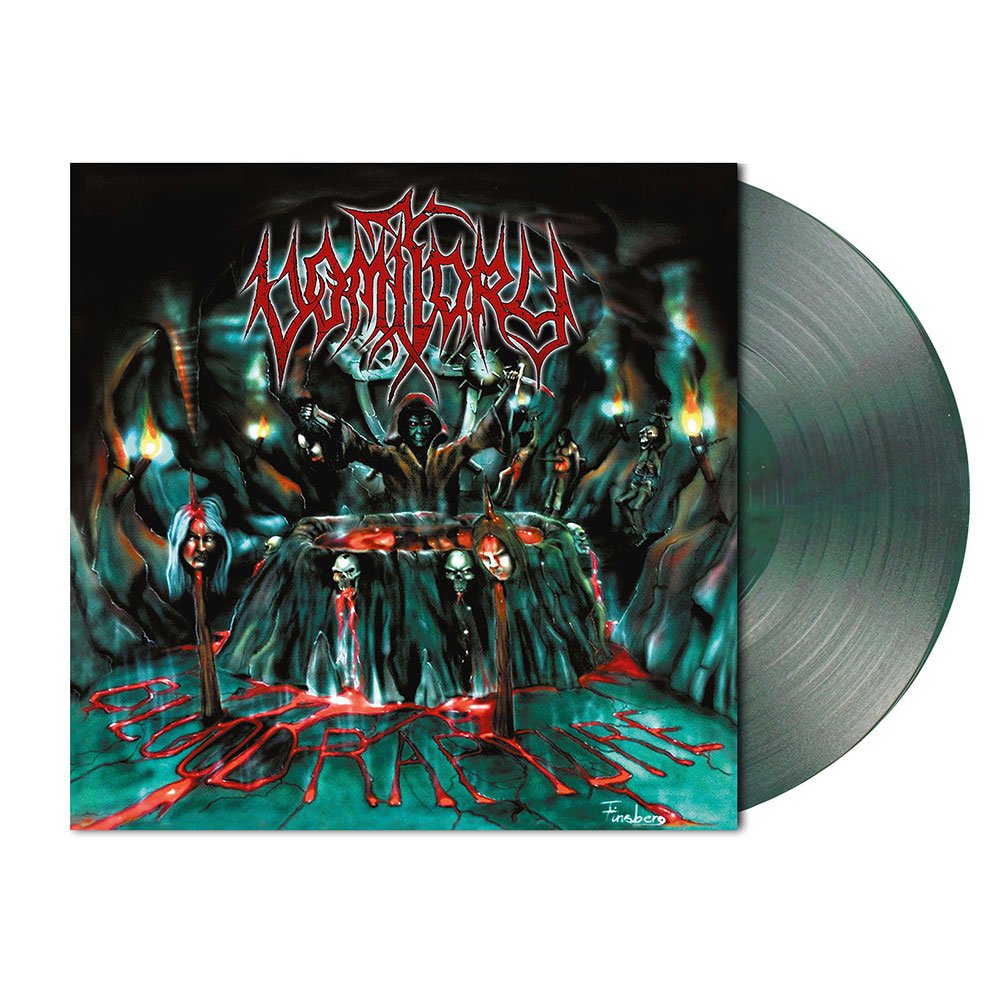 Vomitory (Blood Rapture) Clear Green/Black Marbled Vinyl