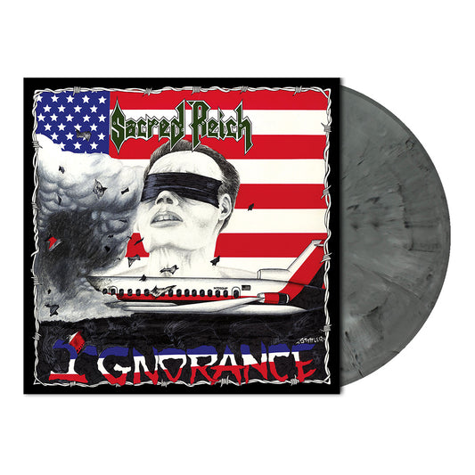 Sacred Reich (Ignorance) Grey Black Marbled Vinyl