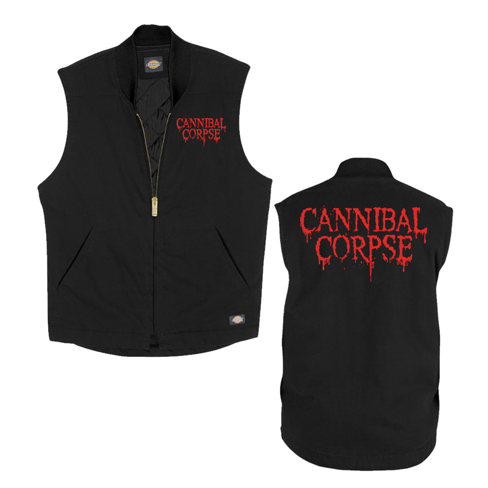 Cannibal Corpse (Logo) Dickies Vest 2X