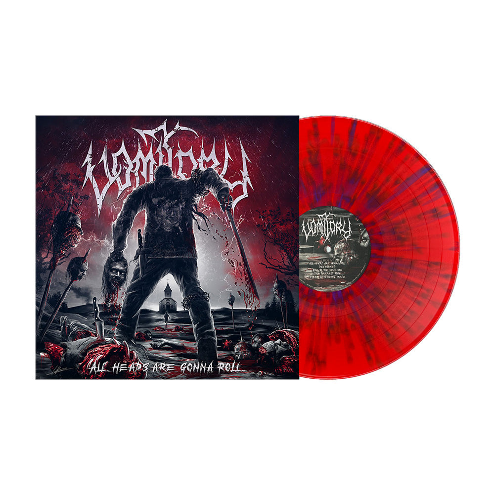 Vomitory (All Heads Are Gonna Roll) Red/Purple Vinyl