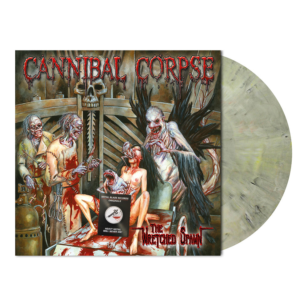 Cannibal Corpse (The Wretched Spawn) Ivory Beige Marbled Vinyl