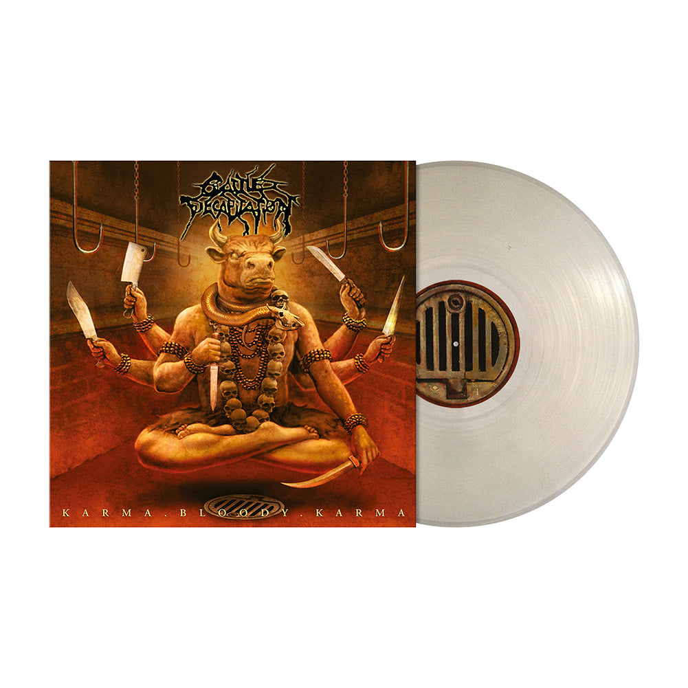 Cattle Decapitation (Karma Bloody Karma) Clear Vinyl