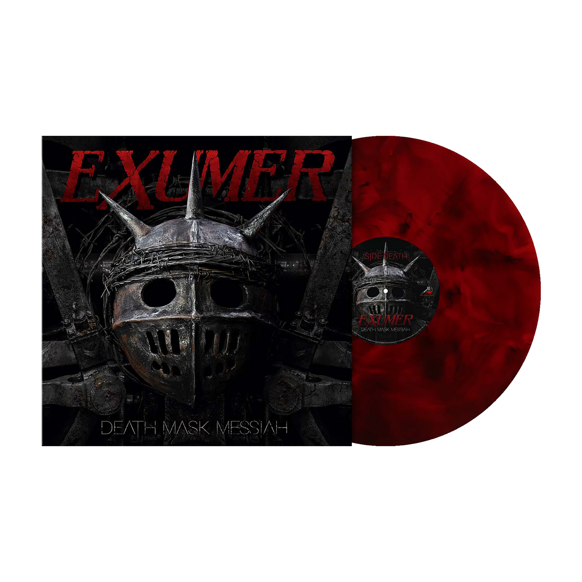 Exumer (Death Mask Messiah) Galaxy Red/Black Vinyl