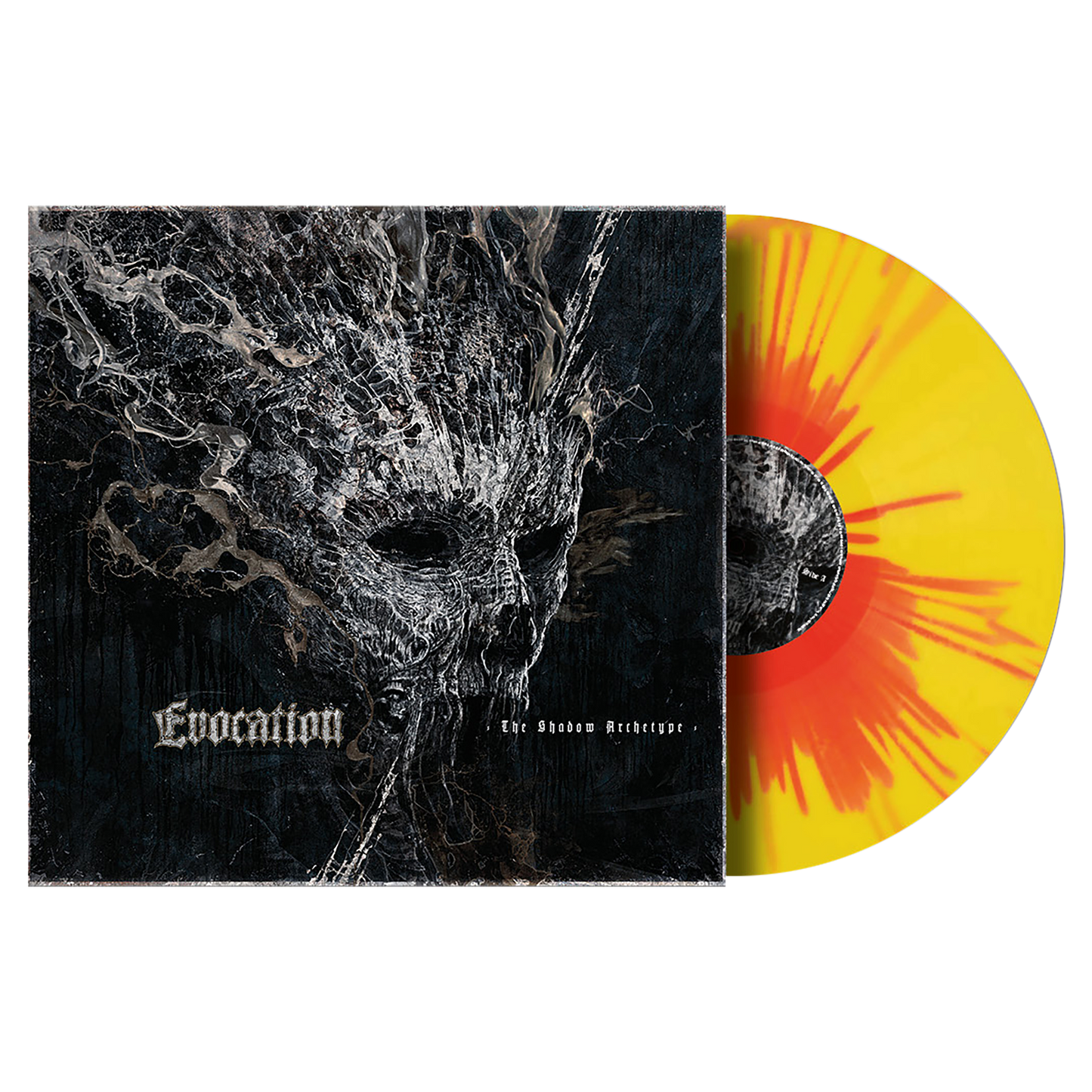 Evocation (The Shadow Archetype) Red Yellow Splatter Vinyl