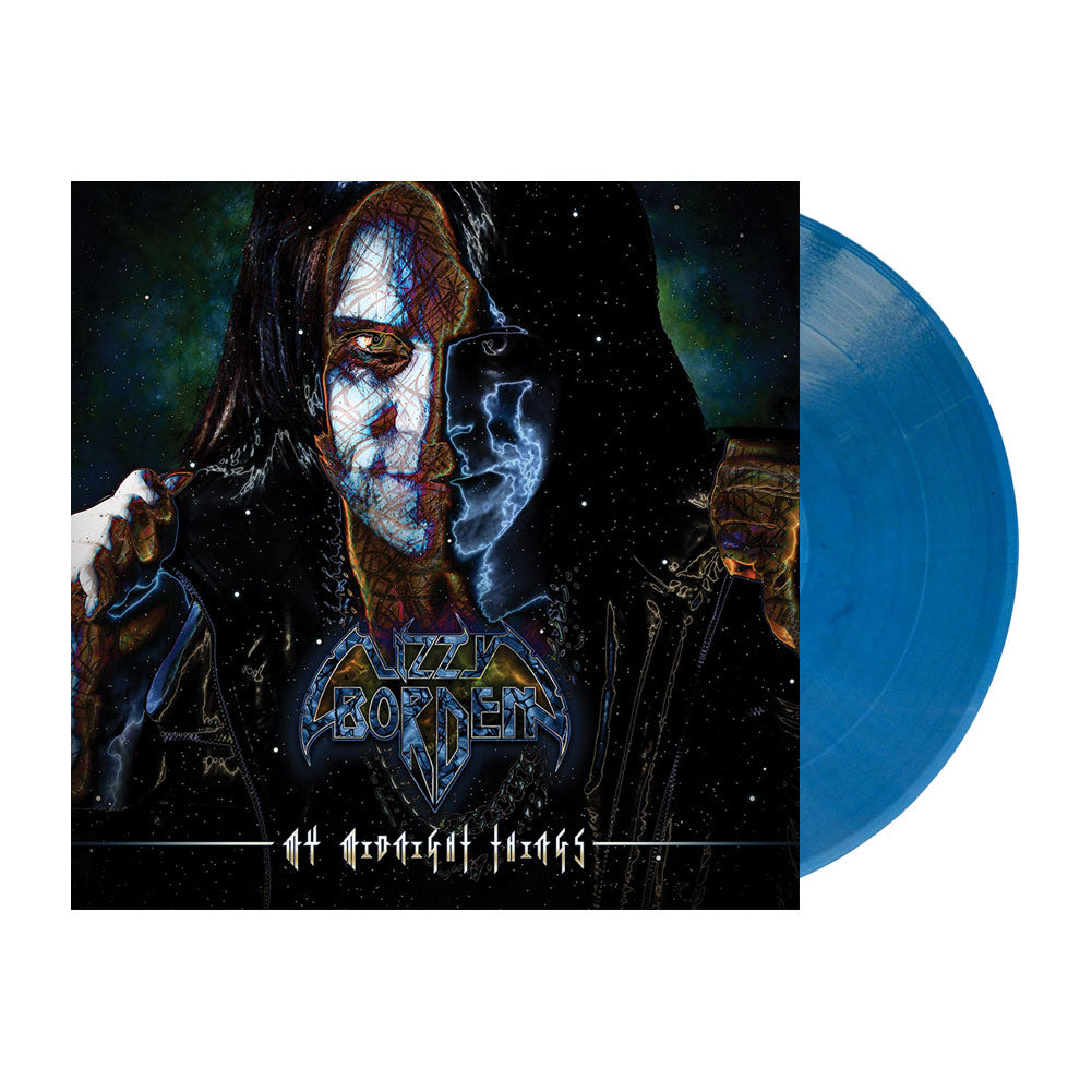 Lizzy Borden (My Midnight Things) Clear Pacific Blue Marbled Vinyl