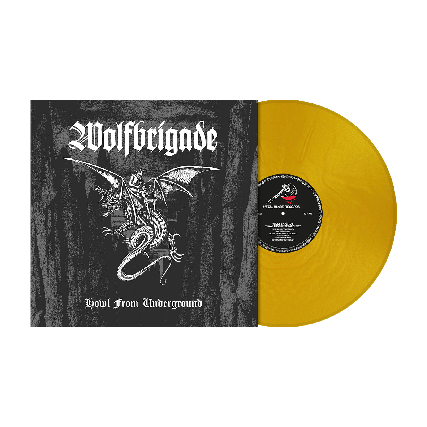 Wolfbrigade (Howl From Underground) Gold Metallic Vinyl