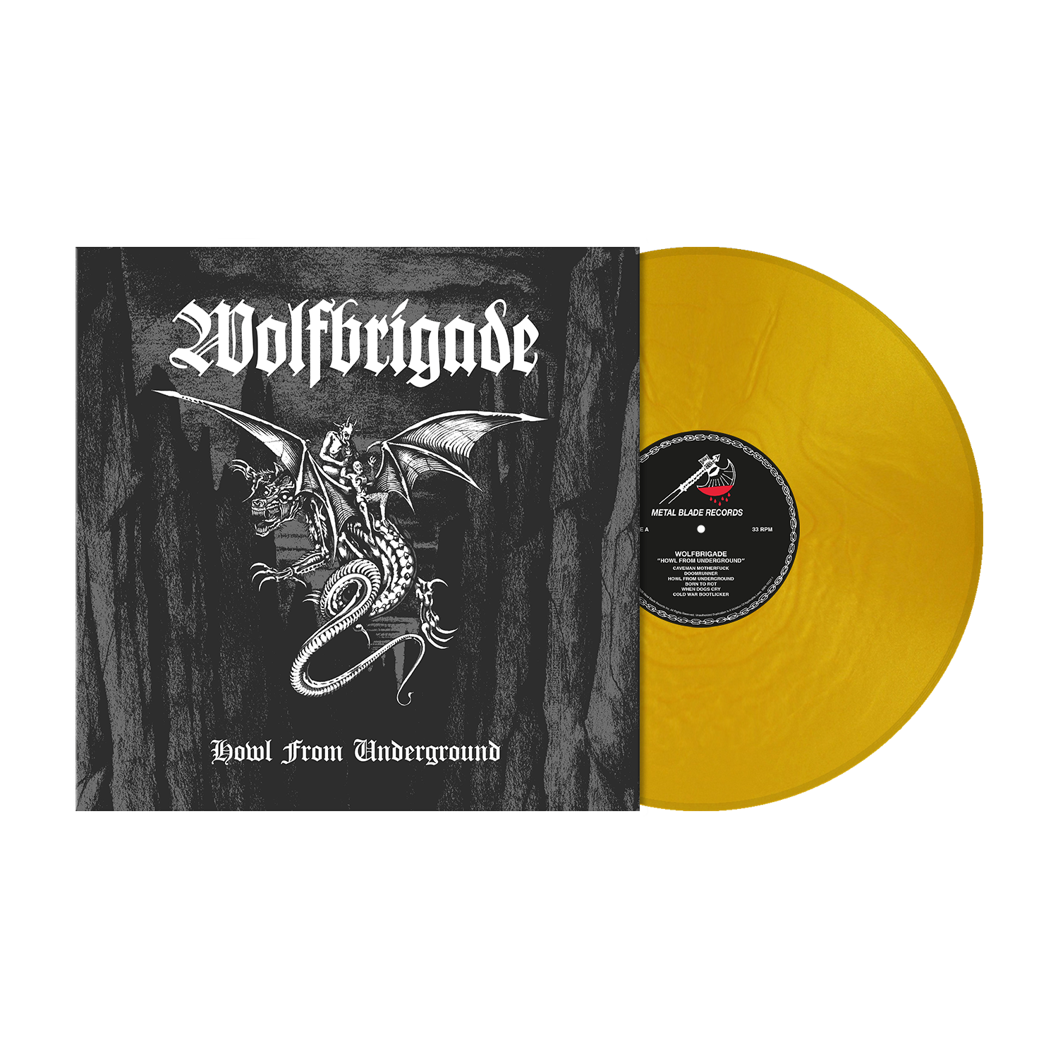Wolfbrigade (Howl From Underground) Gold Metallic Vinyl