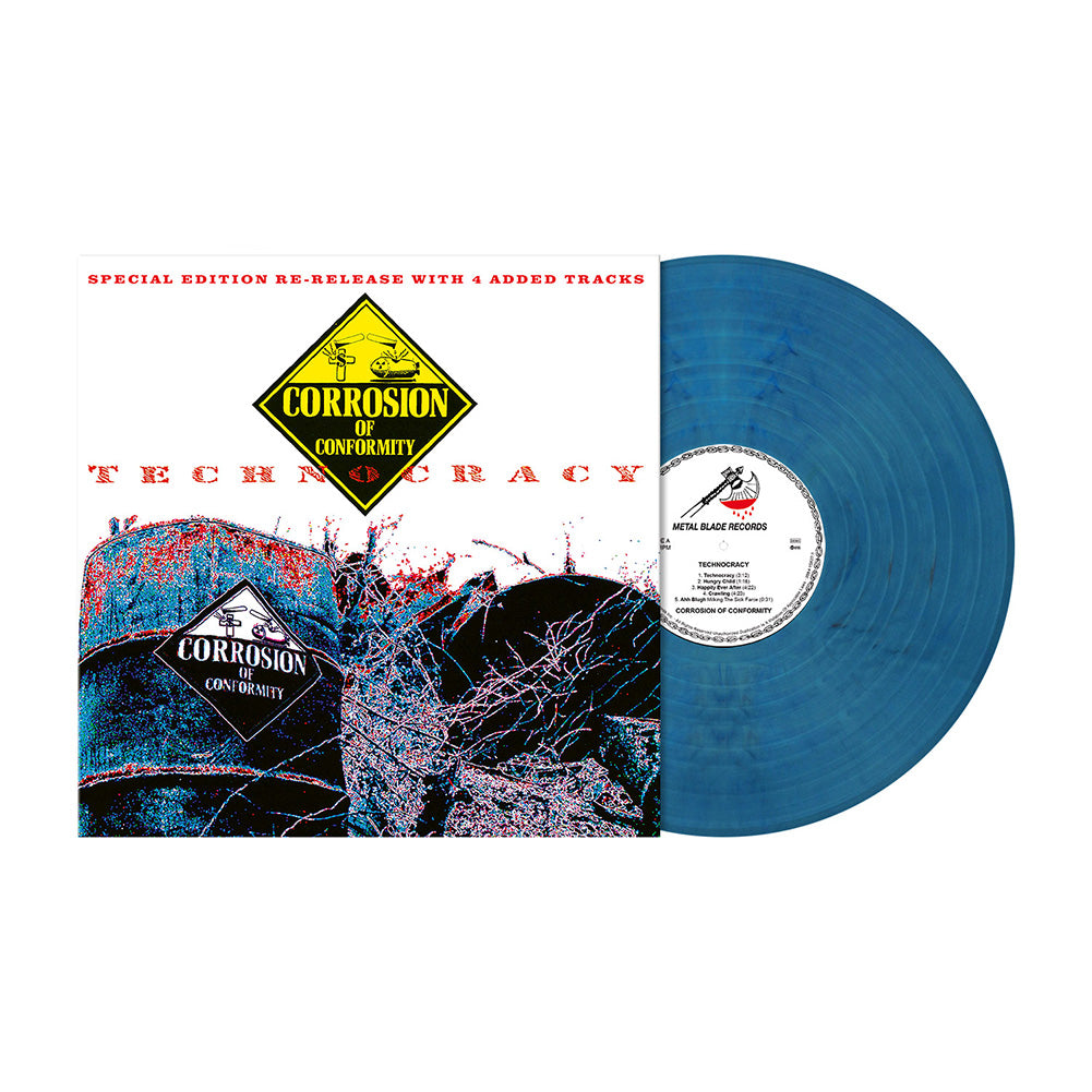 Corrosion of Conformity (Technocracy) Clear Azure Blue Vinyl