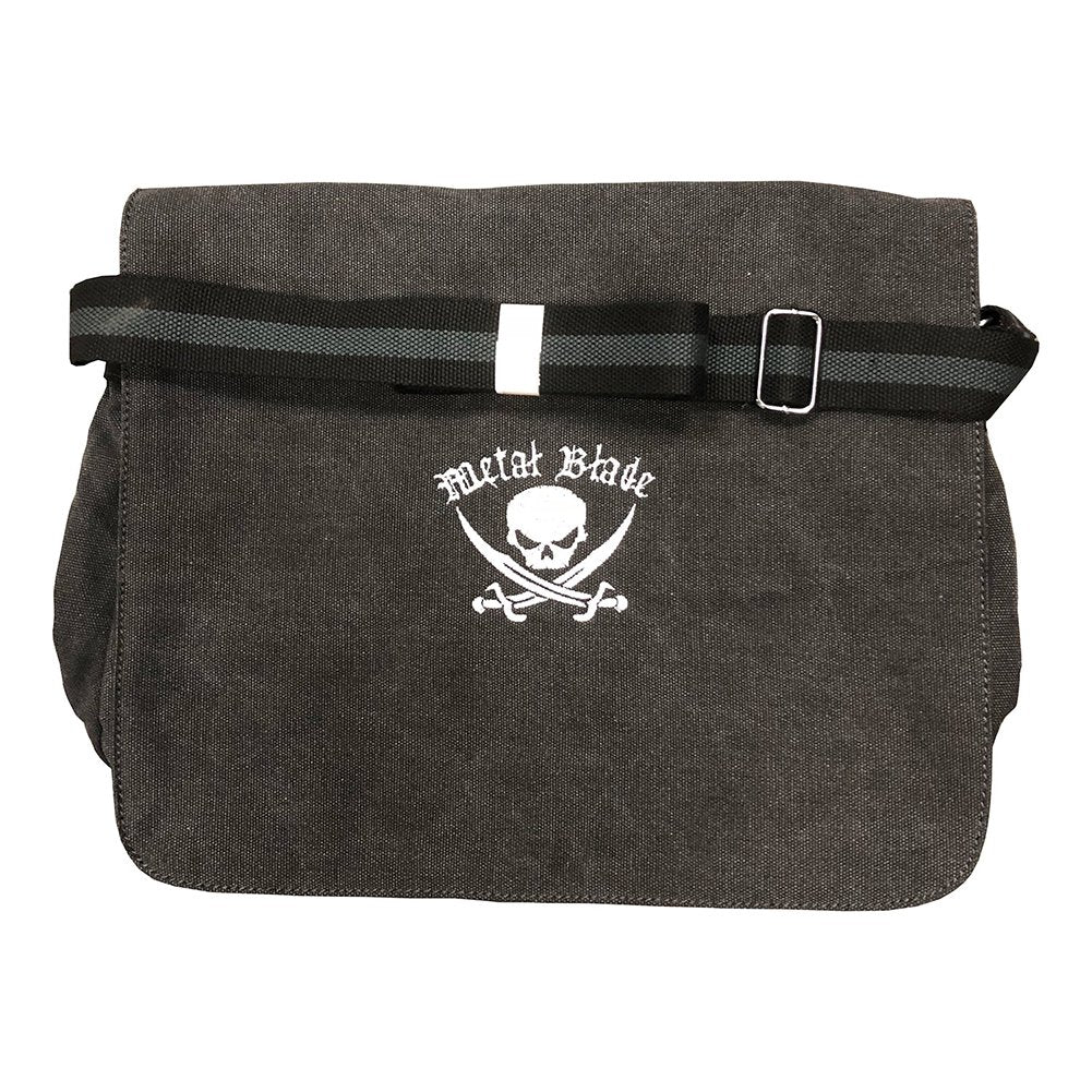 Metal Blade (Pirate Logo) Canvas Messenger Bag