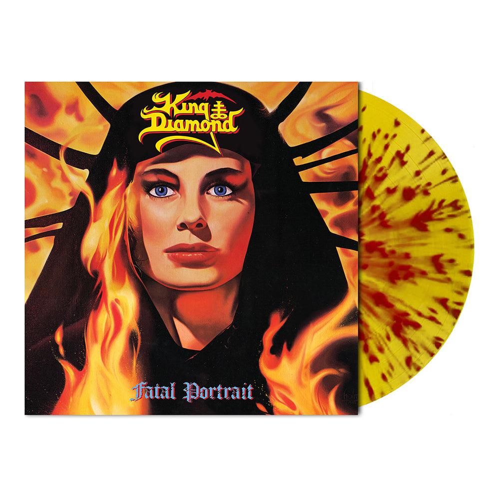 King Diamond (Fatal Portrait) Flame Splatter Vinyl