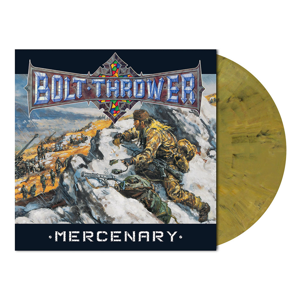 Bolt Thrower (Mercenary) Mustard Olive Marbled Vinyl