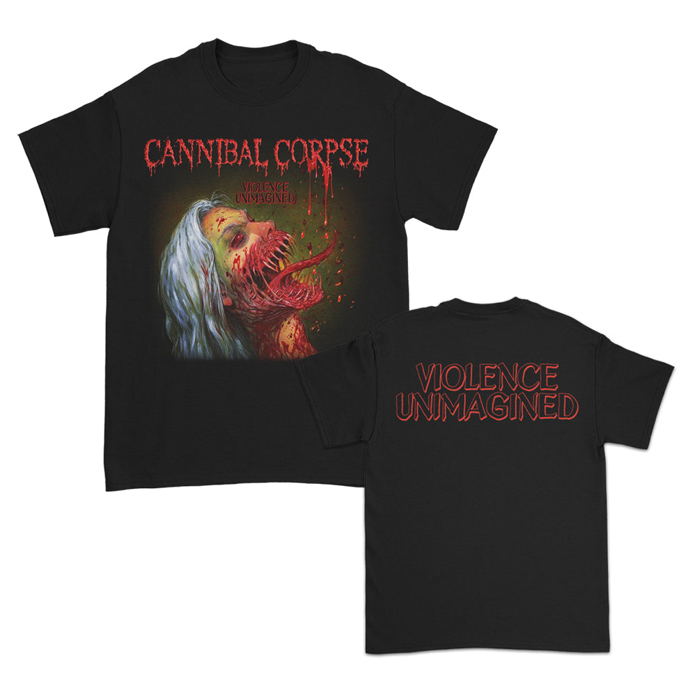 Cannibal Corpse (Violence Unimagined Cover Black) T-Shirt 2X