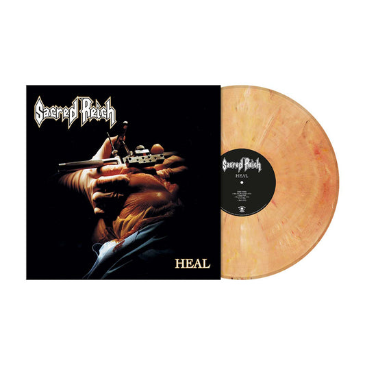 Sacred Reich (Heal) Light Red-Orange Marbled Vinyl