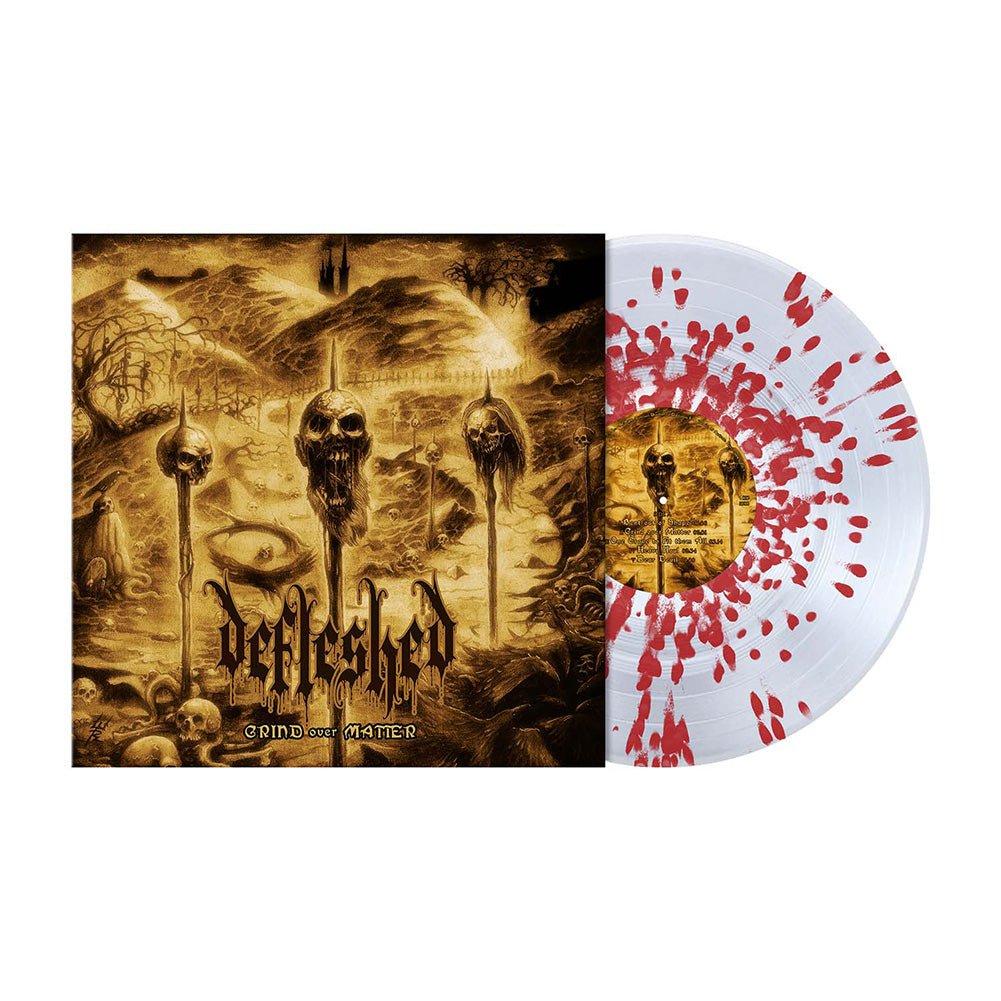 Defleshed (Grind Over Matter) Blood Splatter Vinyl