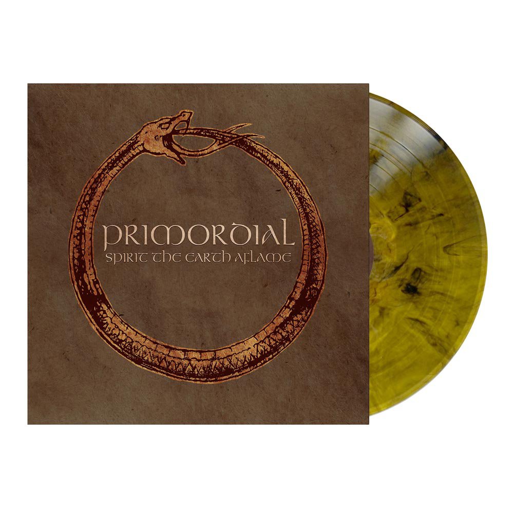 Primordial (Spirit The Earth Aflame) Olive/Black Marbled Vinyl