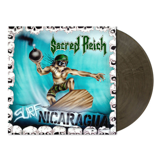 Sacred Reich (Surf Nicaragua) Clear w/Black Smoke Vinyl