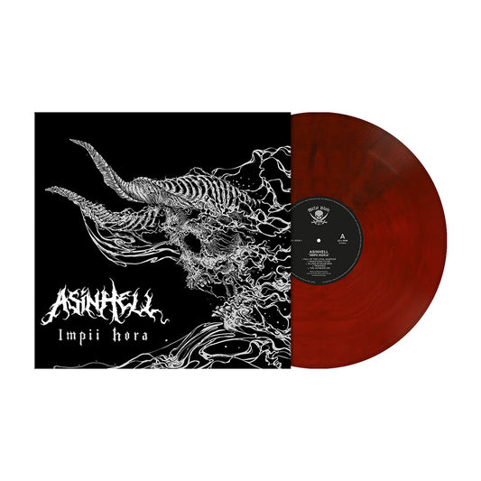 Asinhell (Impii Hora) Crimson Red Marbled Vinyl