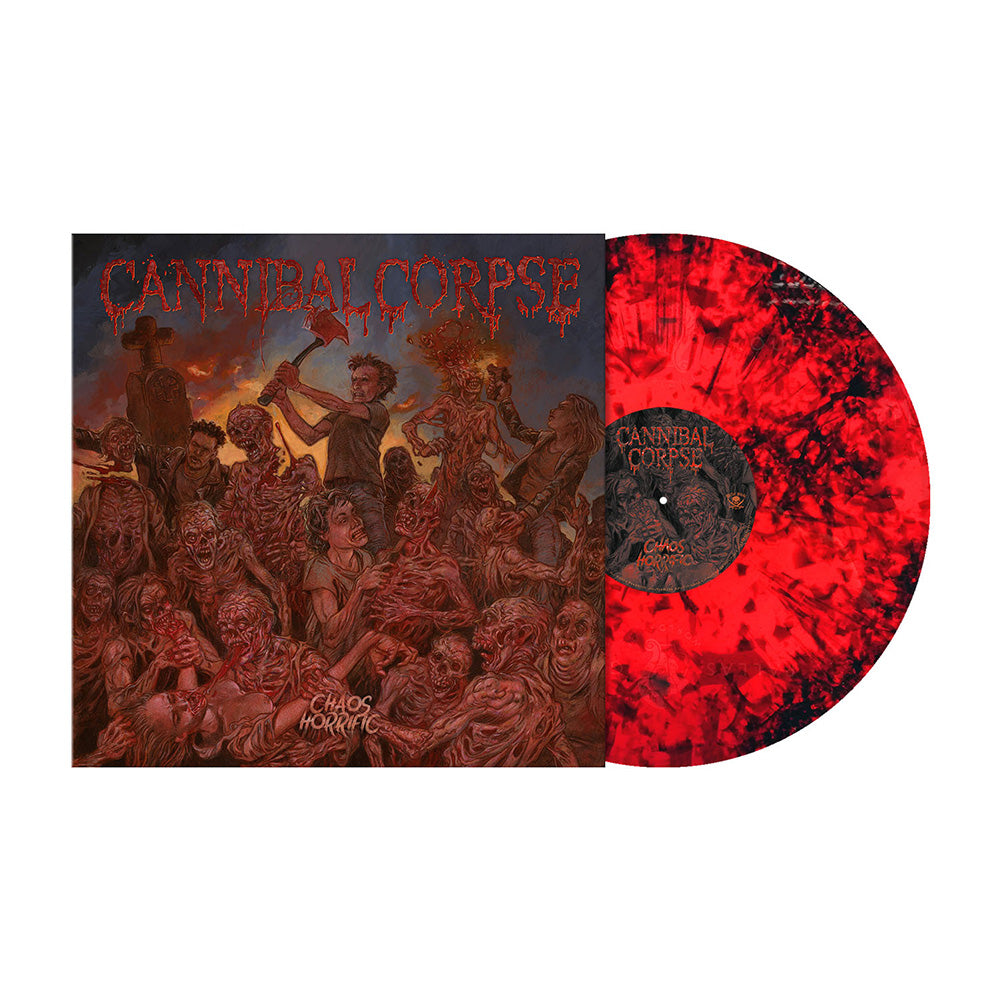 Cannibal Corpse (Chaos Horrific) Red/Black Dust Splatter Vinyl