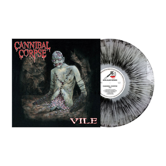 Cannibal Corpse (Vile) Silver/Black Dust Vinyl