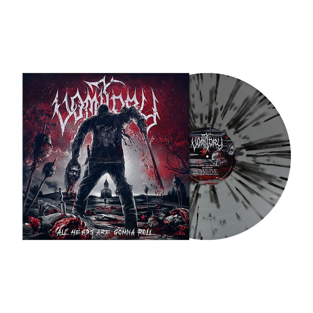 Vomitory (All Heads Are Gonna Roll) Silver/Black Vinyl