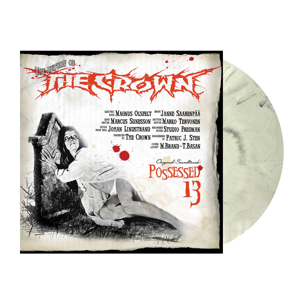 The Crown (Possessed 13) Cool Grey Mabrled Vinyl