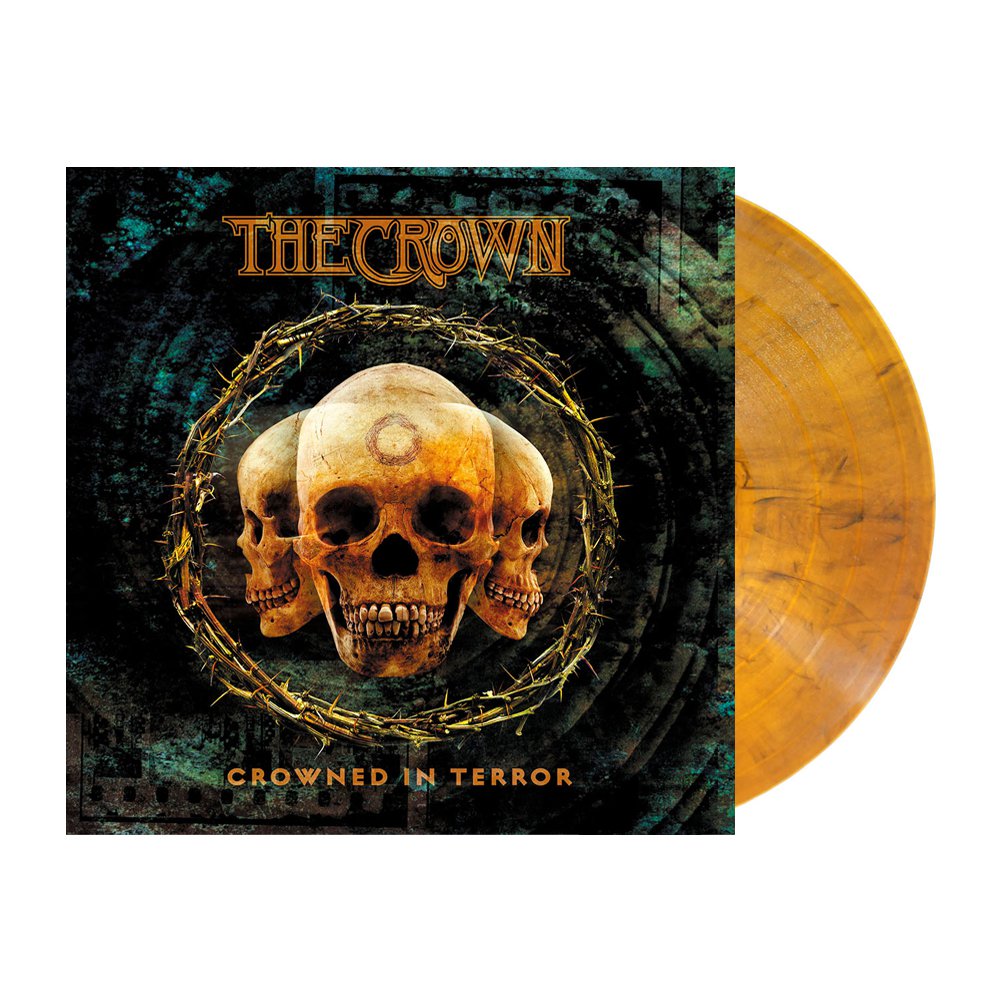 The Crown (Crowned In Terror) Amber Marbled Vinyl