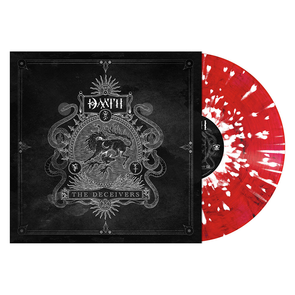 Daath (The Deceivers) Red w/Black & White Splatter Vinyl