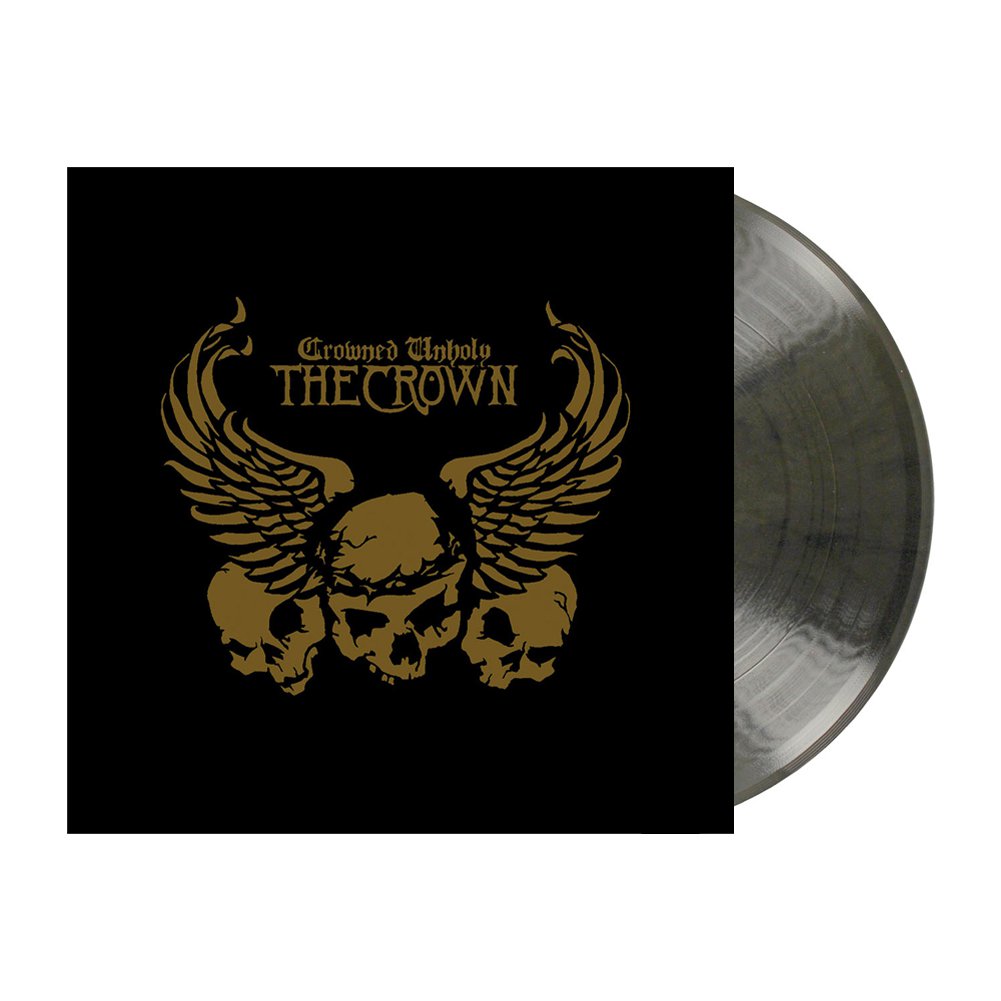 The Crown (Crowned Unholy) Clear/Black Marbled Vinyl