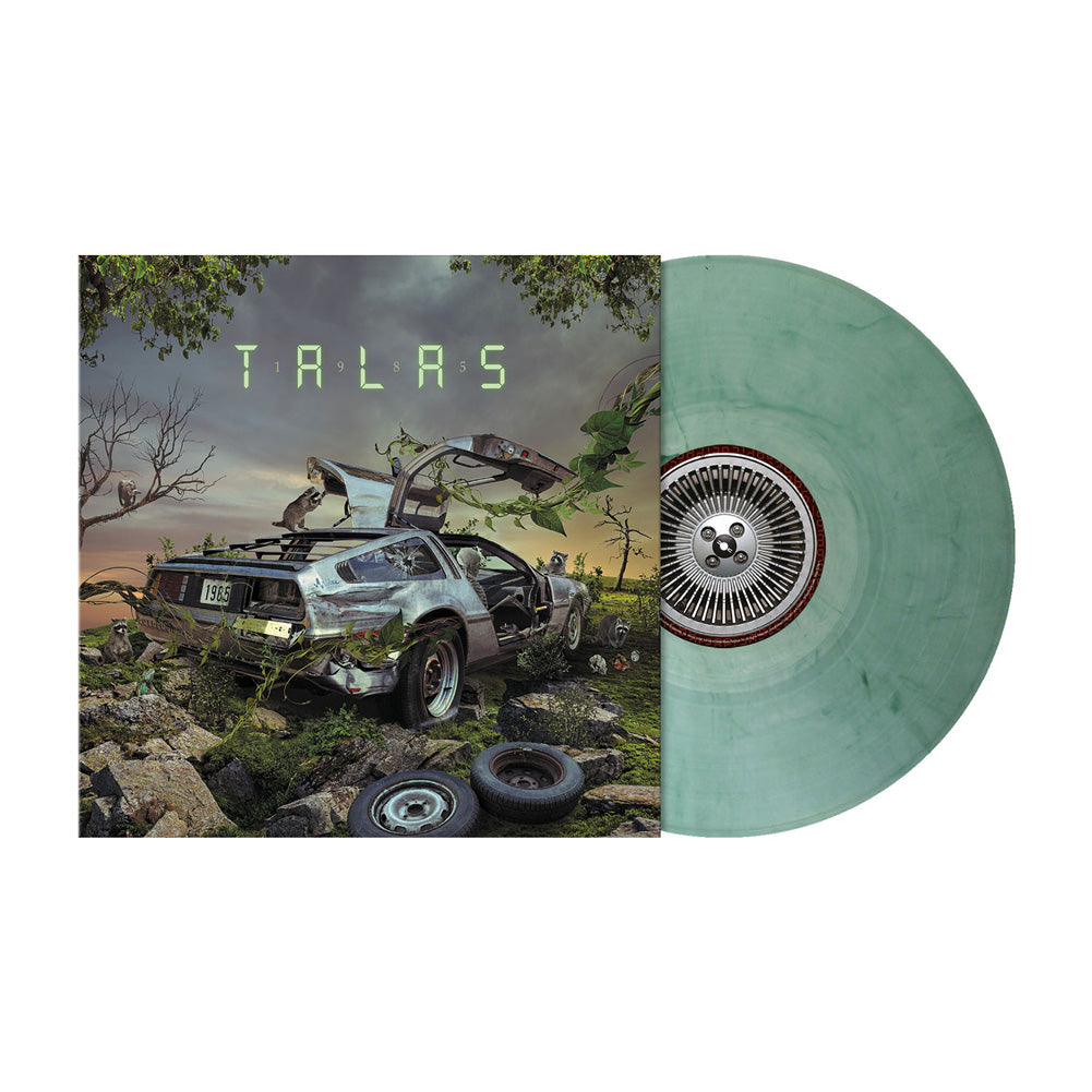 Talas (1985) Clear Pale Green Marbled Vinyl