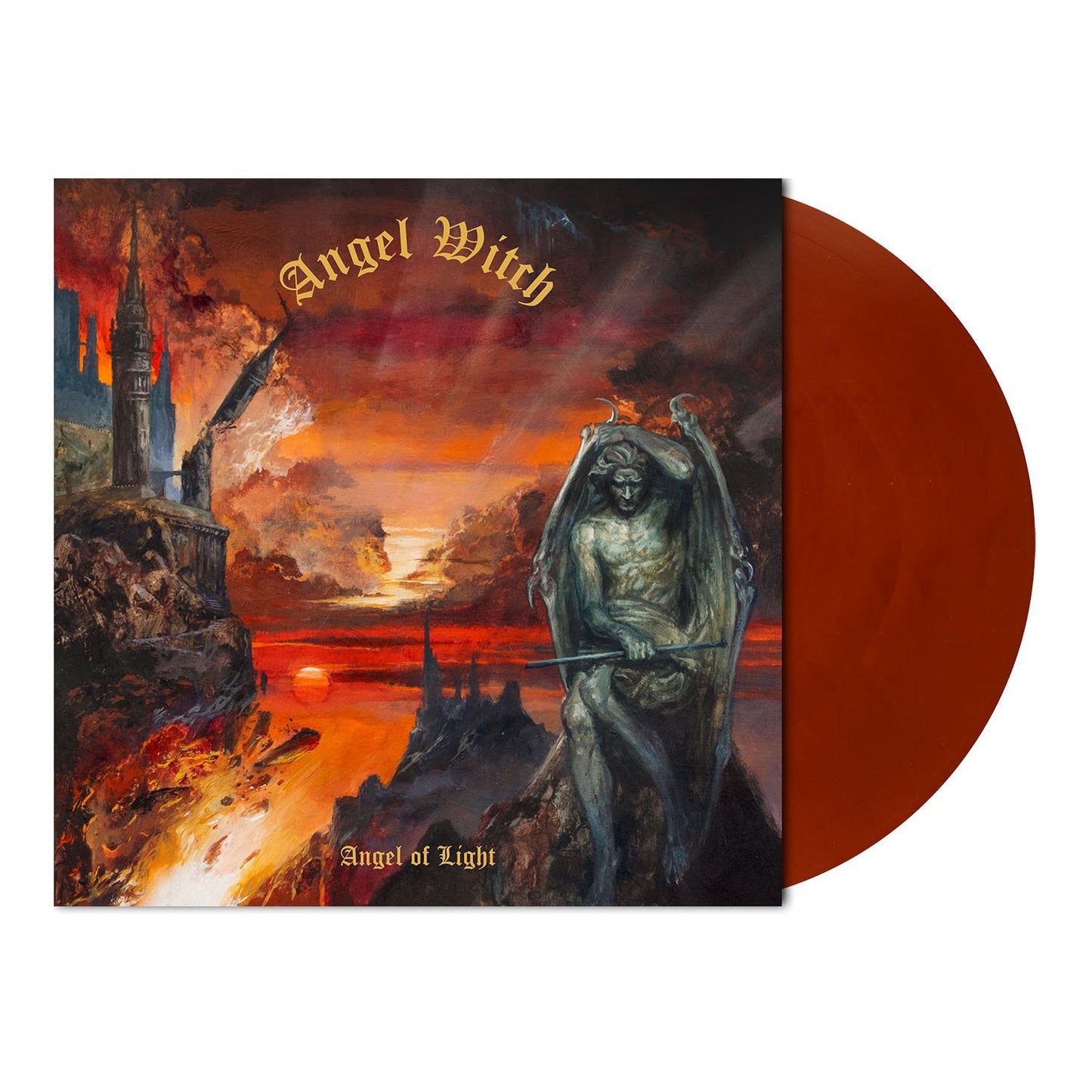 Angel Witch (Angel Of Light) Orng/Prpl Mrbld Vinyl