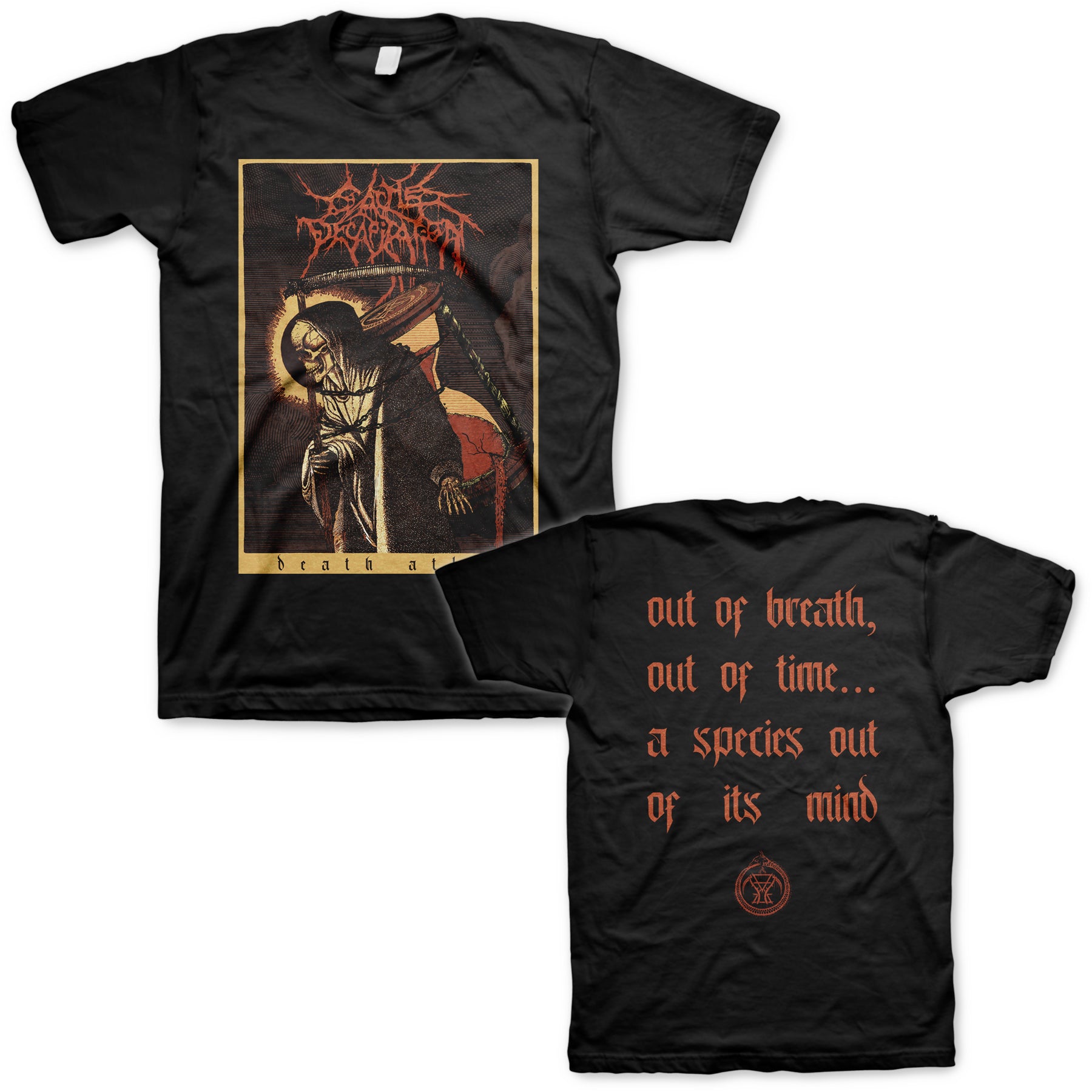 Cattle Decapitation (Death & Time) T-Shirt 2X