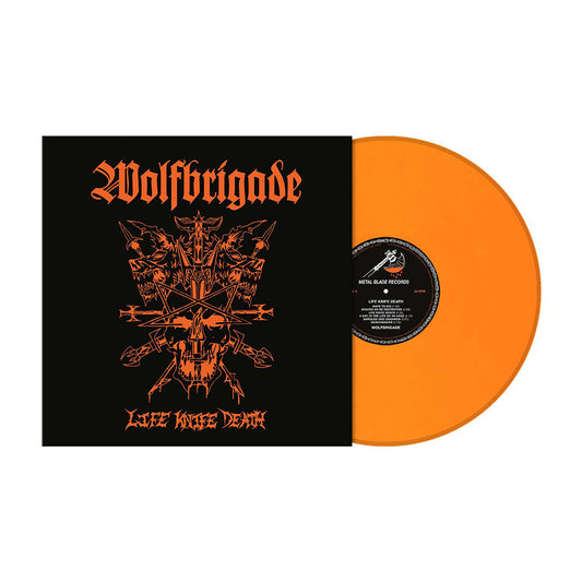 Wolfbrigade (Life Knife Death) Orange Marbled Vinyl