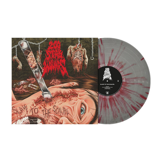 200 Stab Wounds (Slave to the Scalpel) Silver/Bloodred Splatter Vinyl