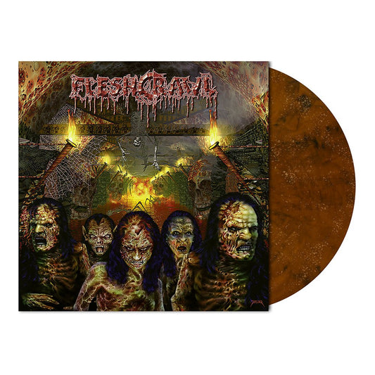 Fleshcrawl (As Blood Rains From The Sky) Colored+Glitter Vinyl