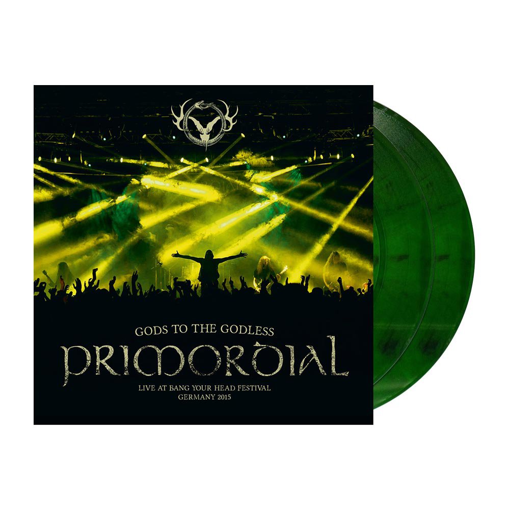 Primordial (Gods To The Godless) 2xGreen/Orange Marbled Vinyl