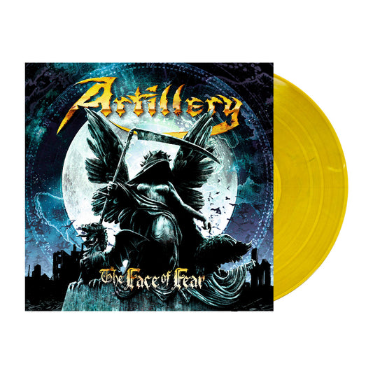 Artillery (The Face Of Fear) Golden Yellow/Blue Marbled Vinyl