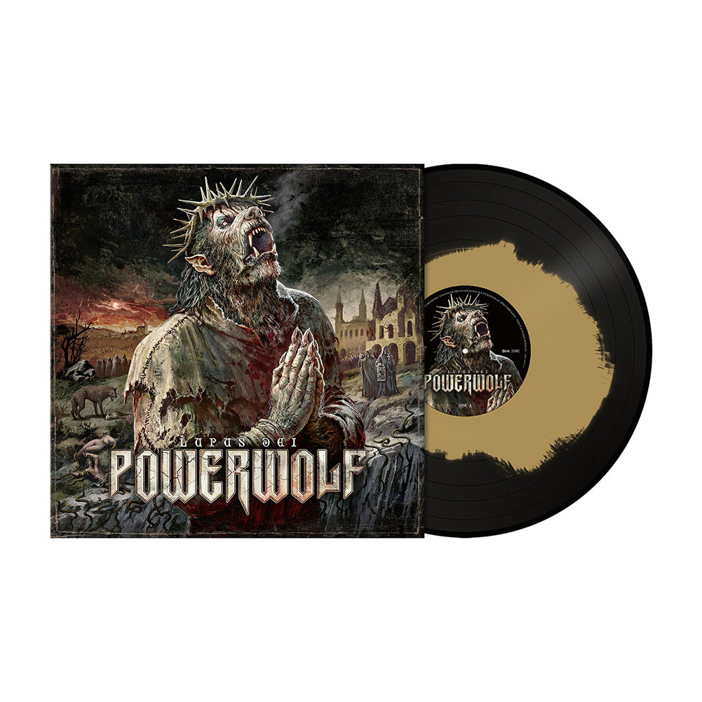 Powerwolf (Lupus Dei - 15th Anni.) Gold/Black Melt Vinyl