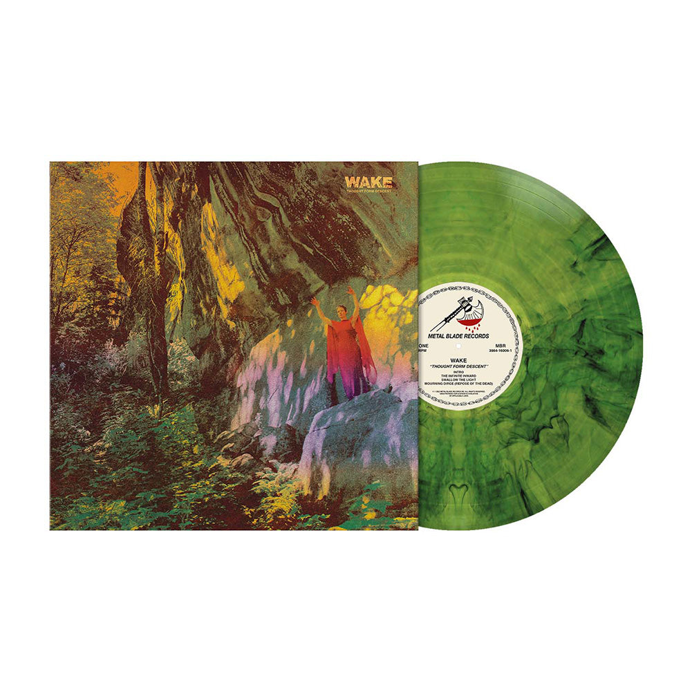 WAKE (Thought Form Descent) Leaf Green Marbled Vinyl