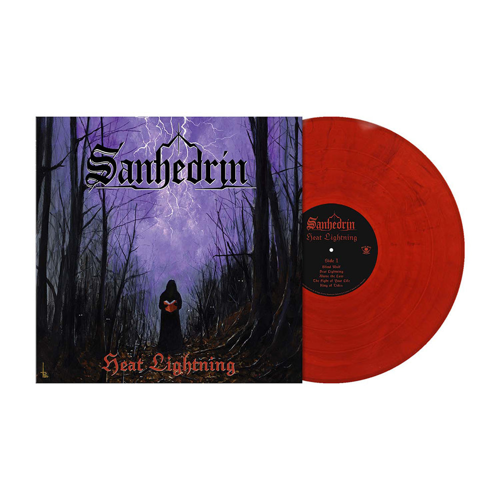 Sanhedrin (Heat Lightning) Ruby Red Marbled Vinyl