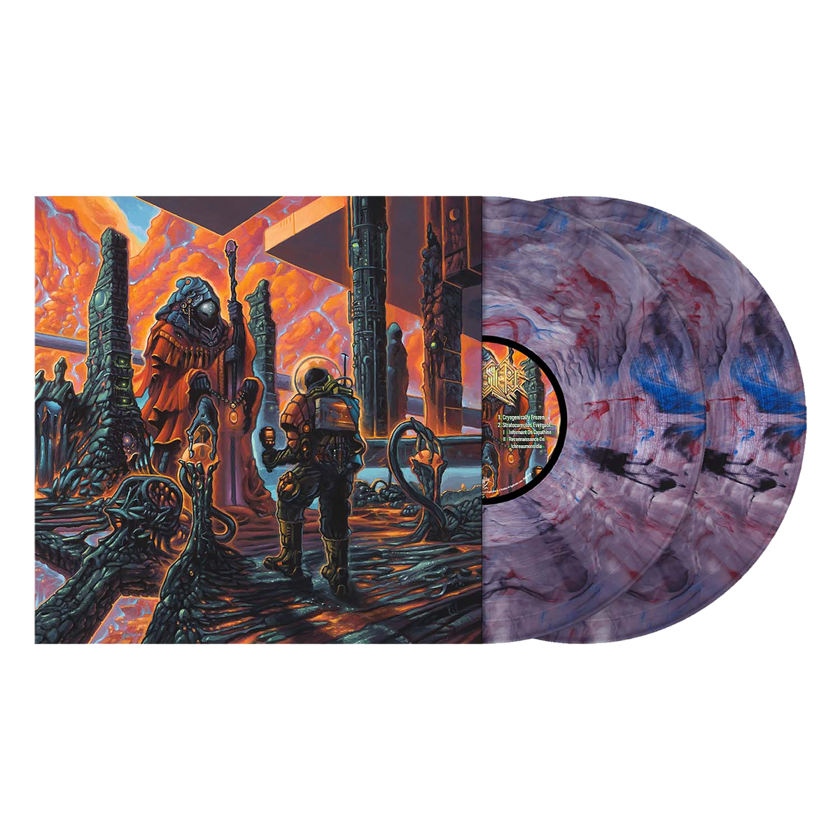 Cryptic Shift (Overspace & Supertime) 2xAncient Storm Swirl Vinyl Cryptic Shift (Overspace & Supertime) 2xAncient Storm Swirl Vinyl