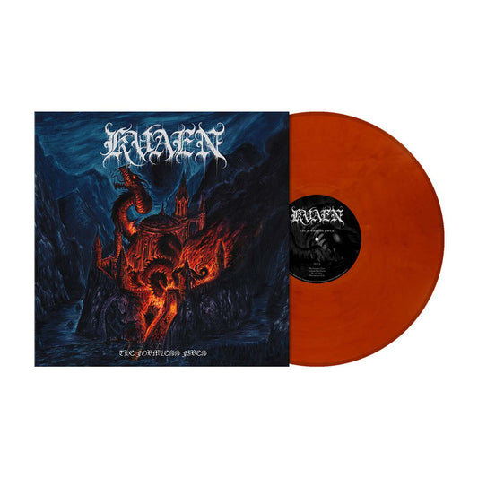 Kvaen (The Formless Fires) Copper Orange Marbled Vinyl